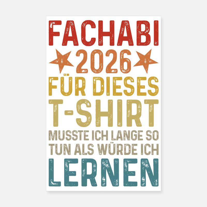 Fachabi 2026 Poster 20 x 30 cm