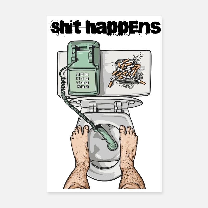 Klo Telefon : Ça arrive Poster 20 x 30 cm