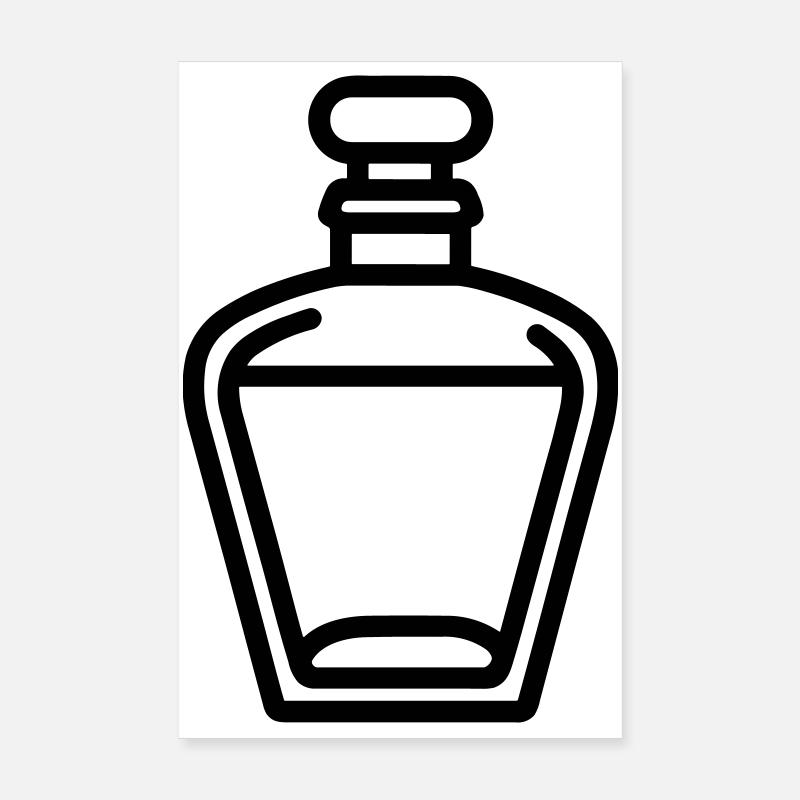 perfume bottle Poster 8" x 12" (20x30 cm)