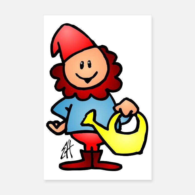Gnome Poster 20 x 30 cm