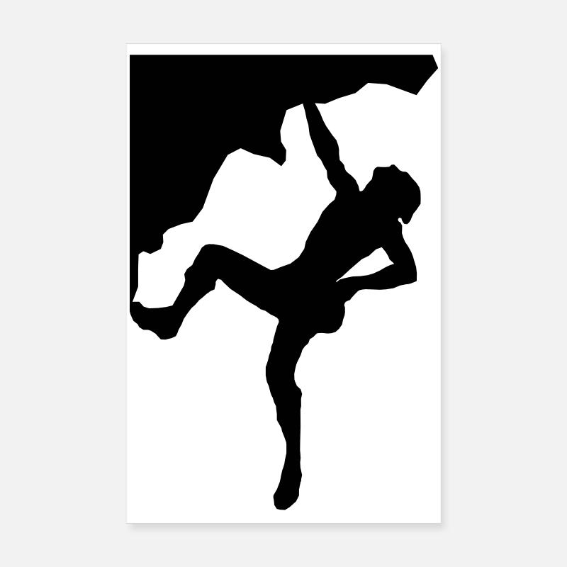 grimpeurs transition Poster 20 x 30 cm