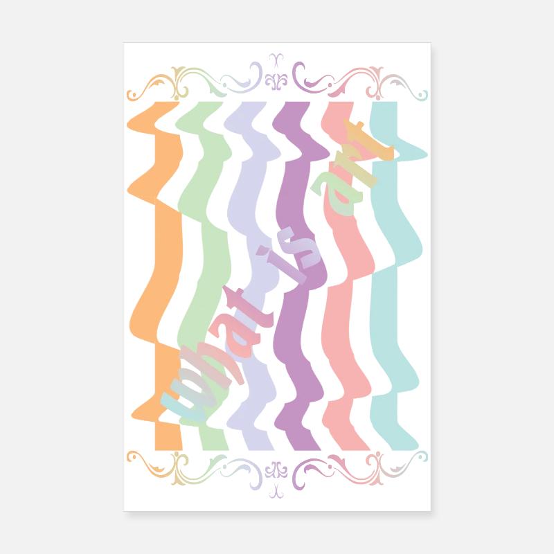 Abstrakte Kunst Poster 20x30 cm