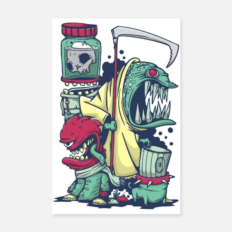 Scheusale Poster 20x30 cm