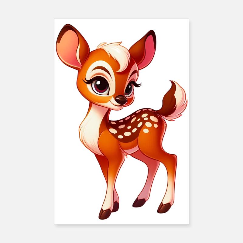 Faon Poster 20 x 30 cm