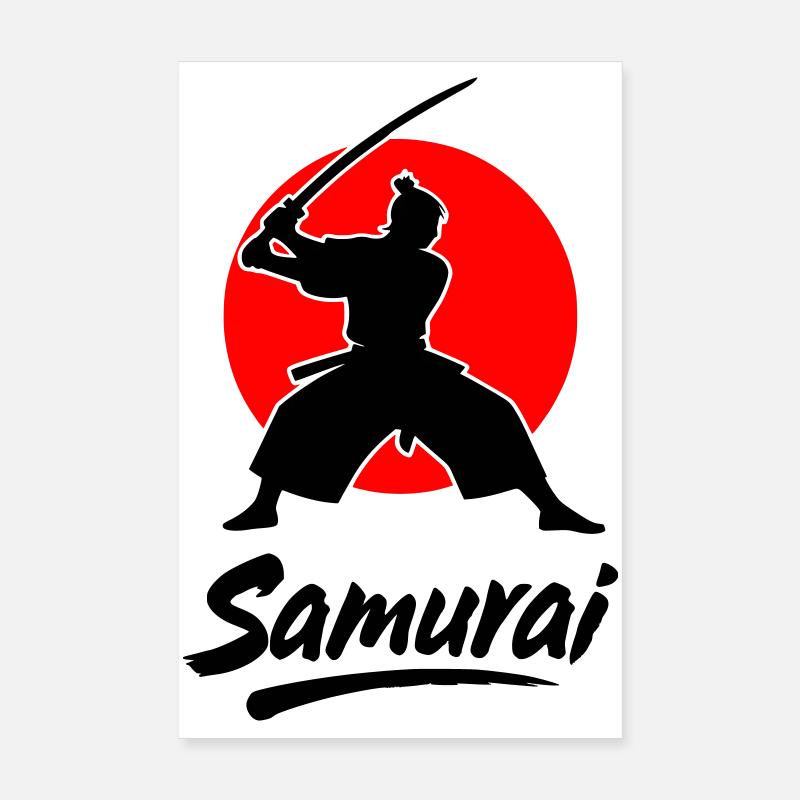 Samouraï Poster 20 x 30 cm