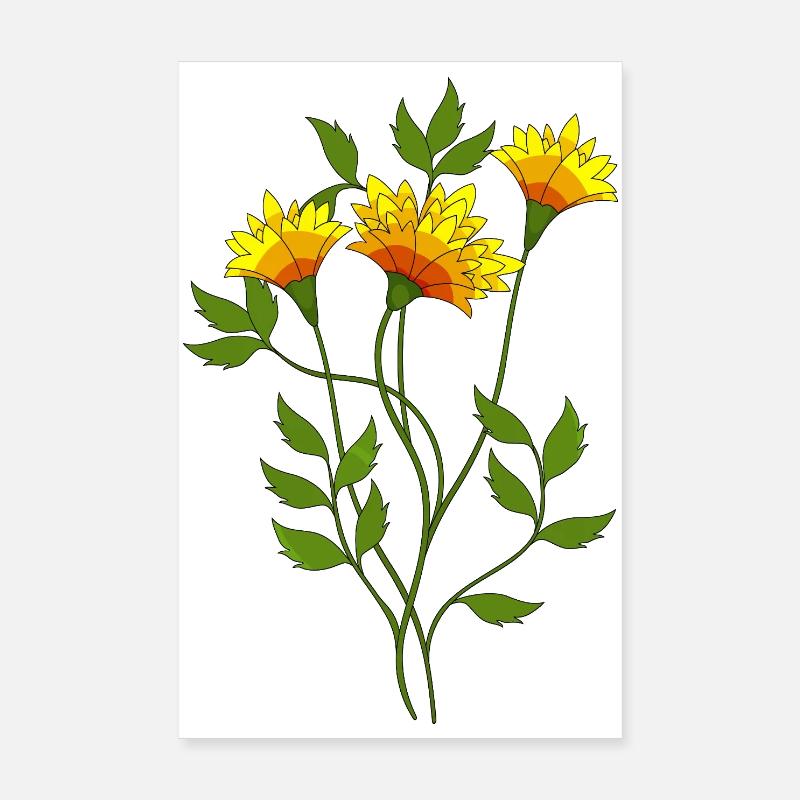 Fleur Poster 20 x 30 cm