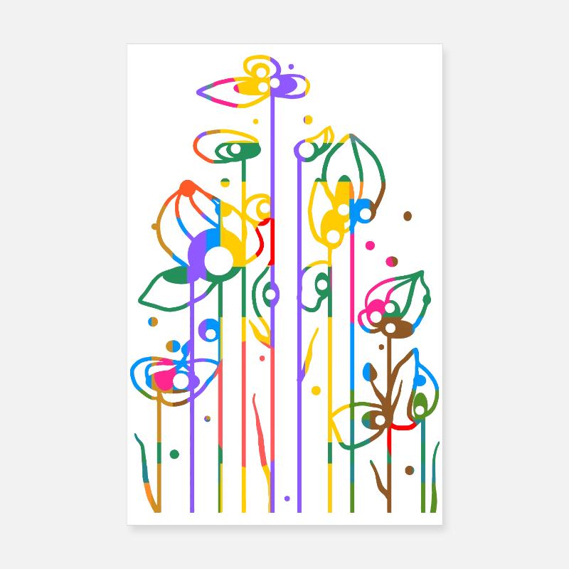 Fleur Poster 20 x 30 cm
