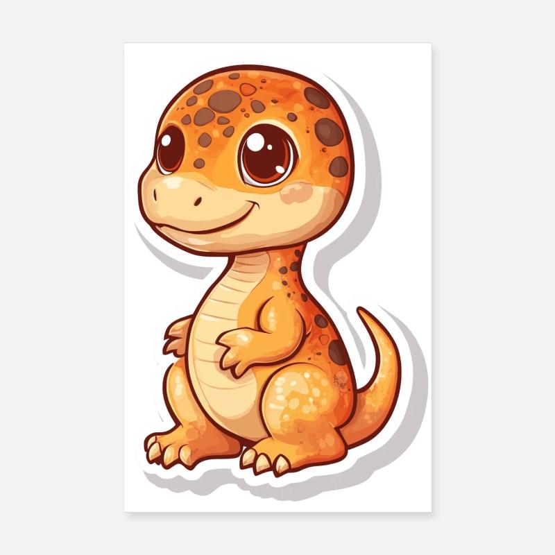 Dinosaurier Poster 20x30 cm