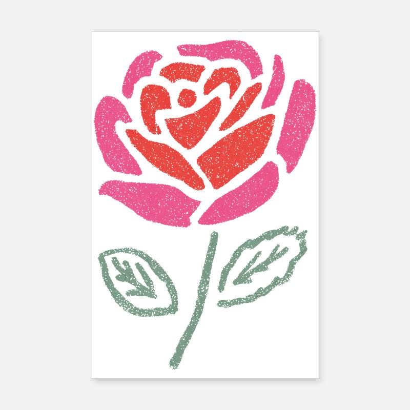 Water Lily Color Explosion Poster 8" x 12" (20x30 cm)