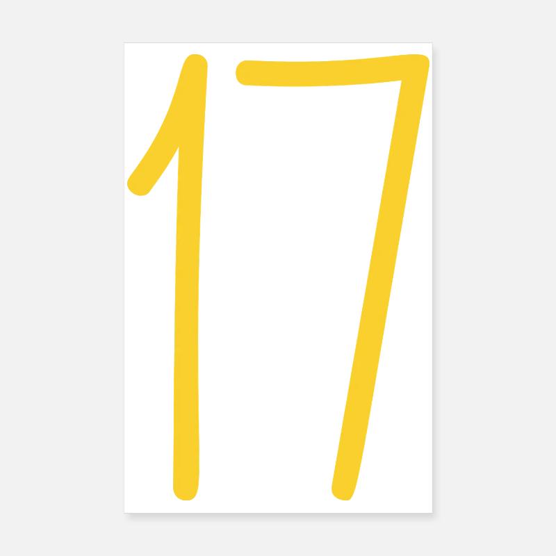 17 Poster 20 x 30 cm