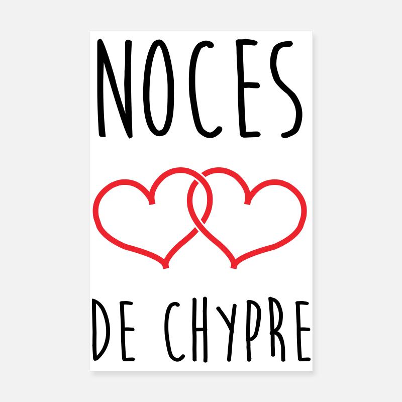 Wedding of Cyprus 6 Years Wedding Poster 8" x 12" (20x30 cm)