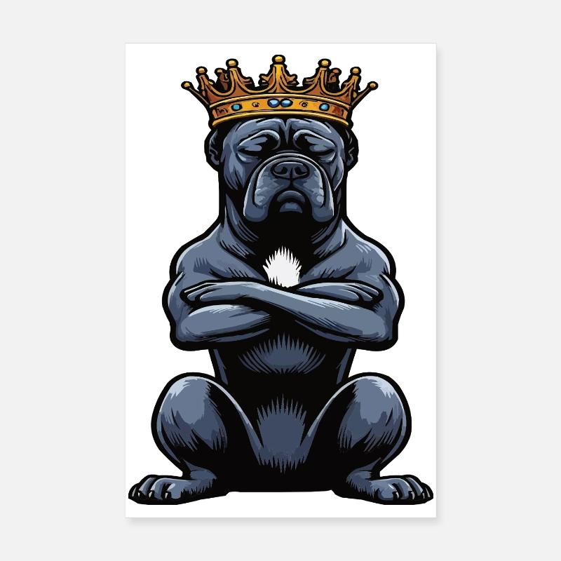 Canne Corso Cane Corsos Corso Hélic Corso Propriétaire Poster 20 x 30 cm