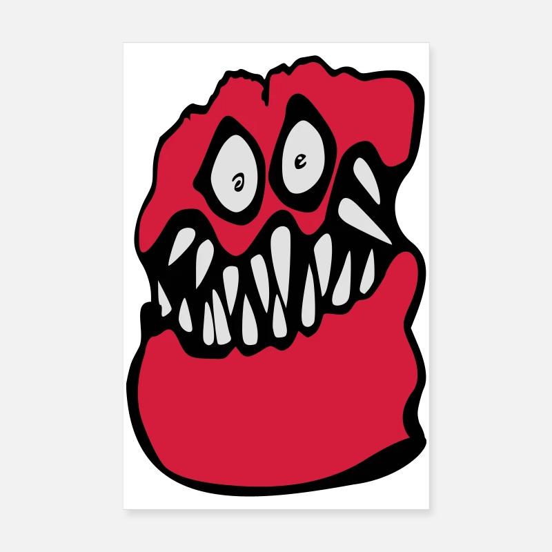 monstre graffiti chris brown Poster 20 x 30 cm