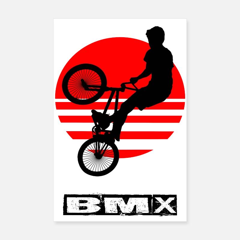 Le BMX Poster 20 x 30 cm