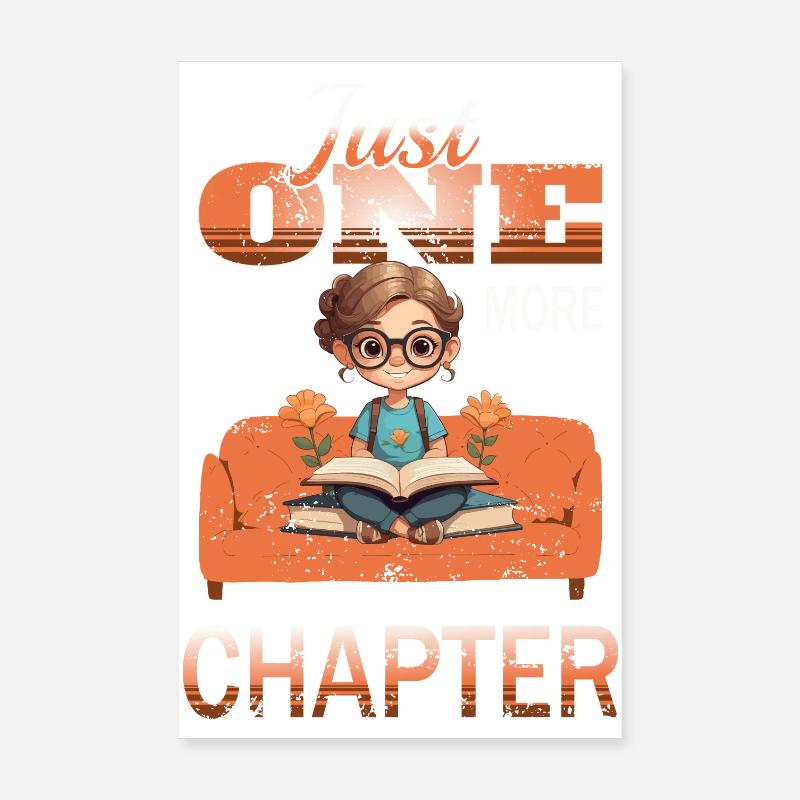 Kinder Leseclub Poster 20x30 cm