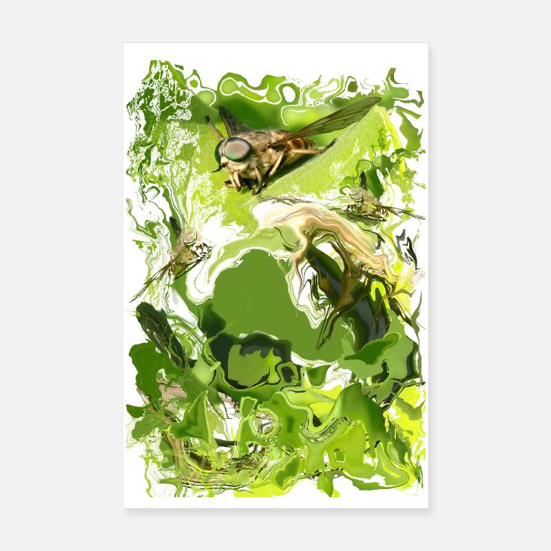 Insect Poster 8" x 12" (20x30 cm)