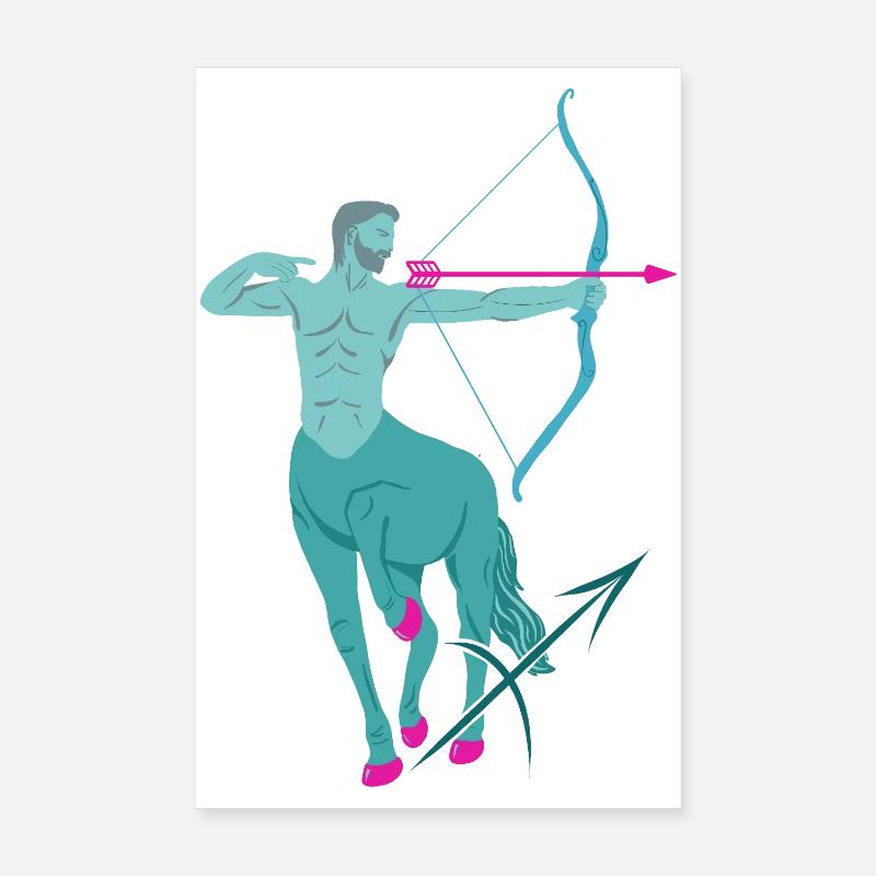 Sternzeichen Schütze Poster 20x30 cm