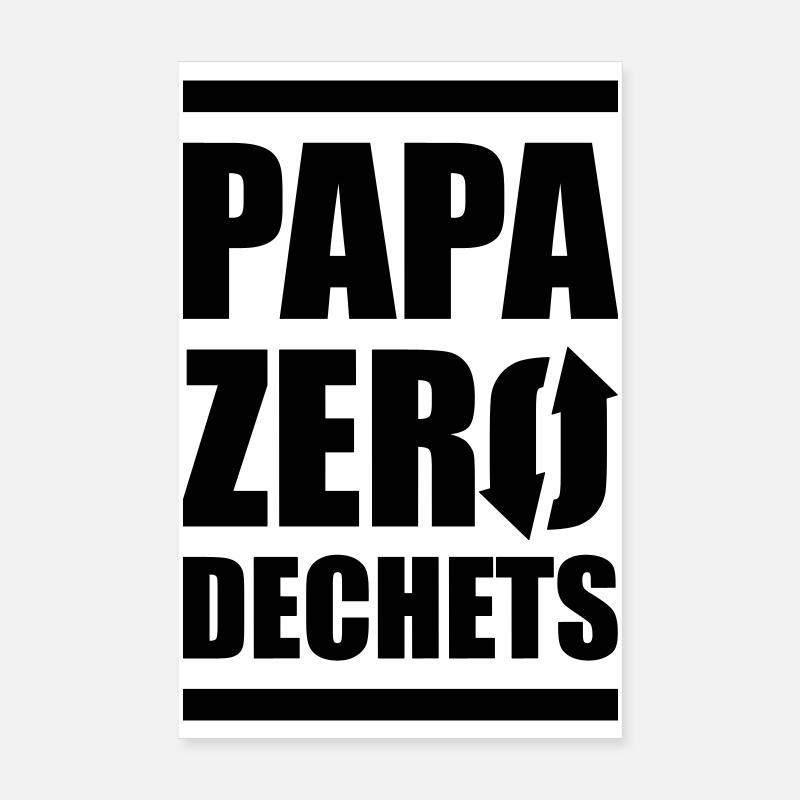 Zero Waste Vater Poster 20x30 cm