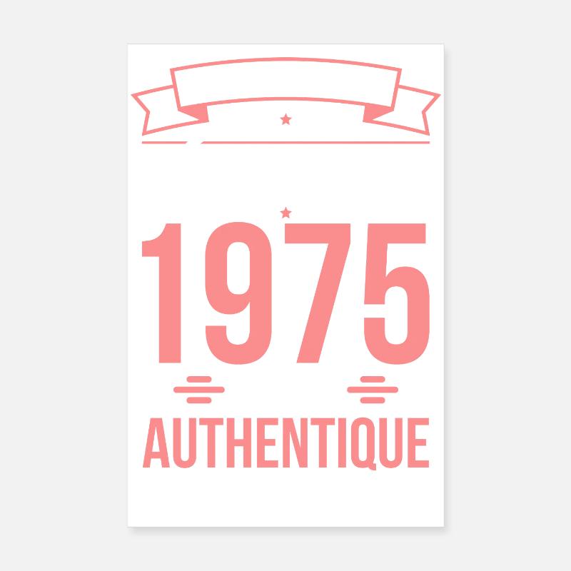 50th Anniversary - Original - December 1975 Poster 8" x 12" (20x30 cm)