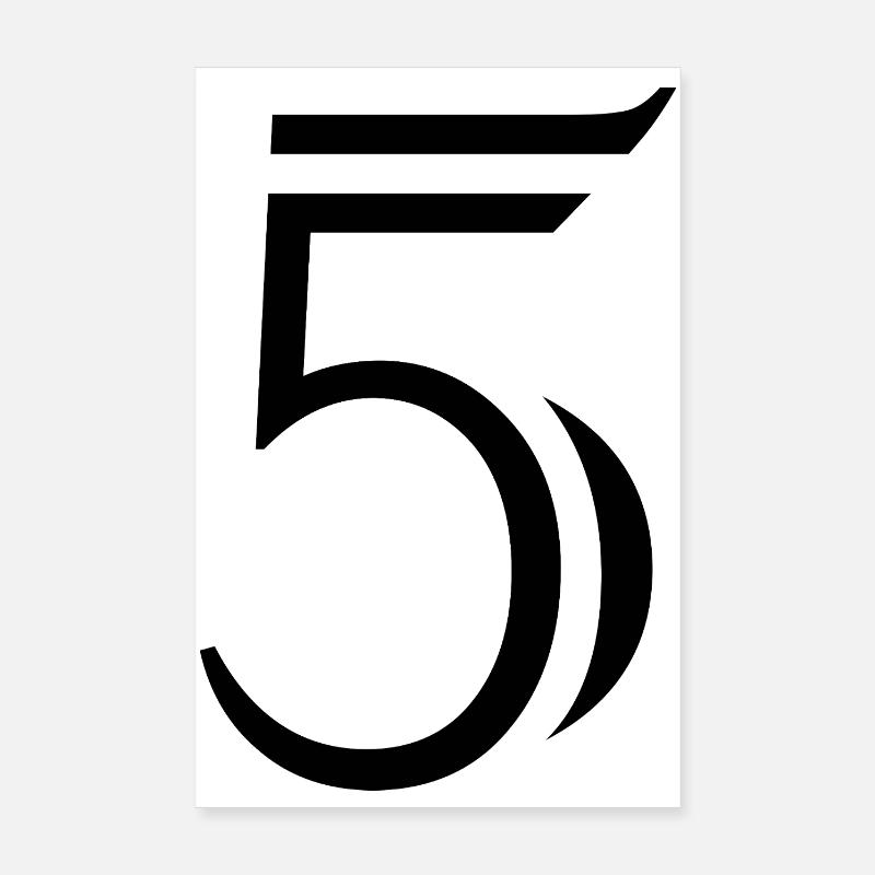 5. ANNIVERSARY. 5 YEARS. 5th ANNIVERSARY. CHILD Poster 8" x 12" (20x30 cm)