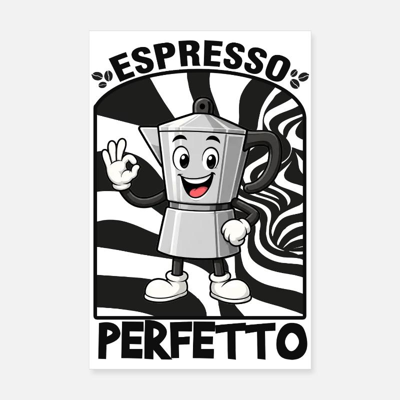 Espresso, café Poster 20 x 30 cm