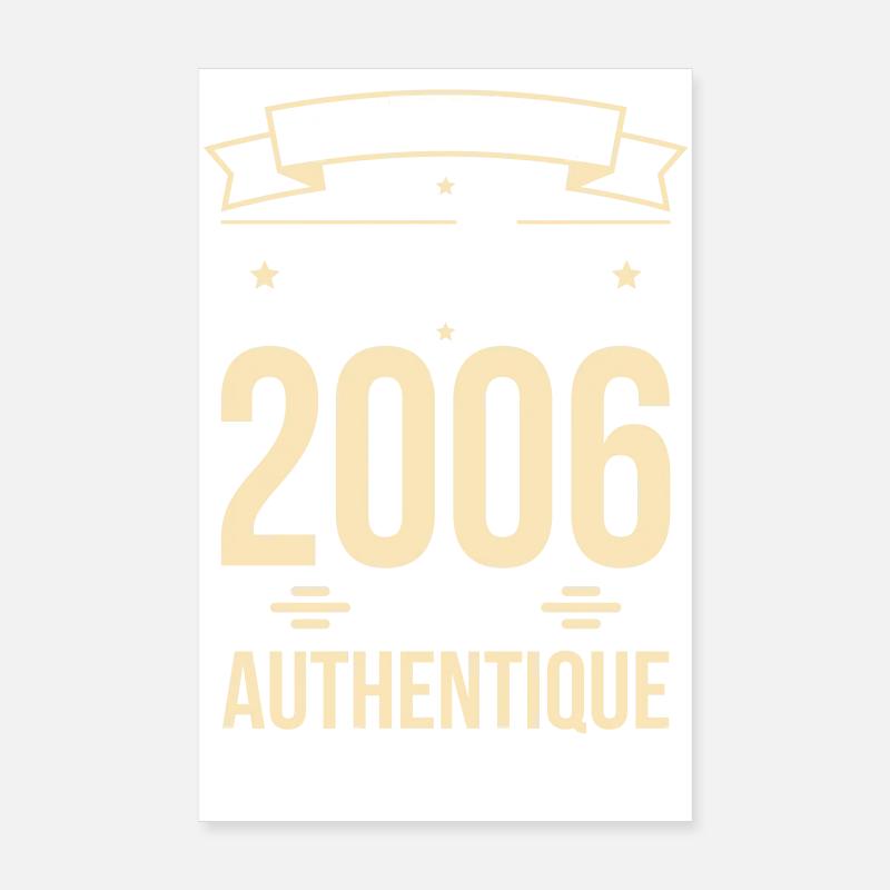 Anniversaire 20 ans - Original - Août 2006 Poster 20 x 30 cm