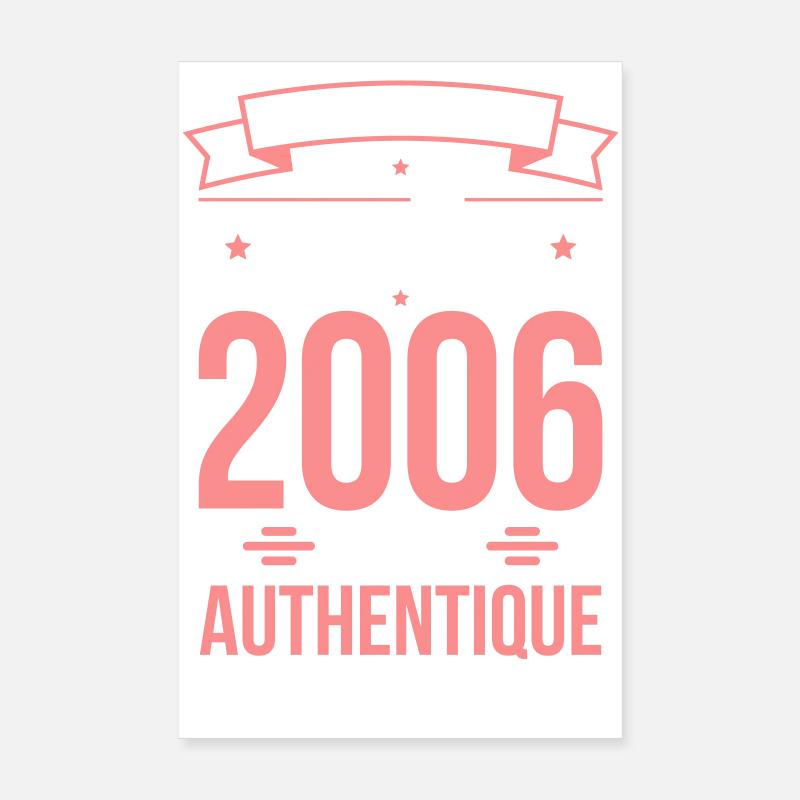 Anniversaire 20 ans - Originale - Août 2006 Poster 20 x 30 cm