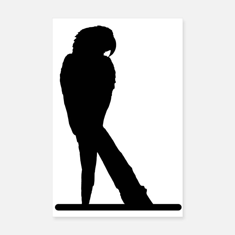 Papagei Poster 20x30 cm