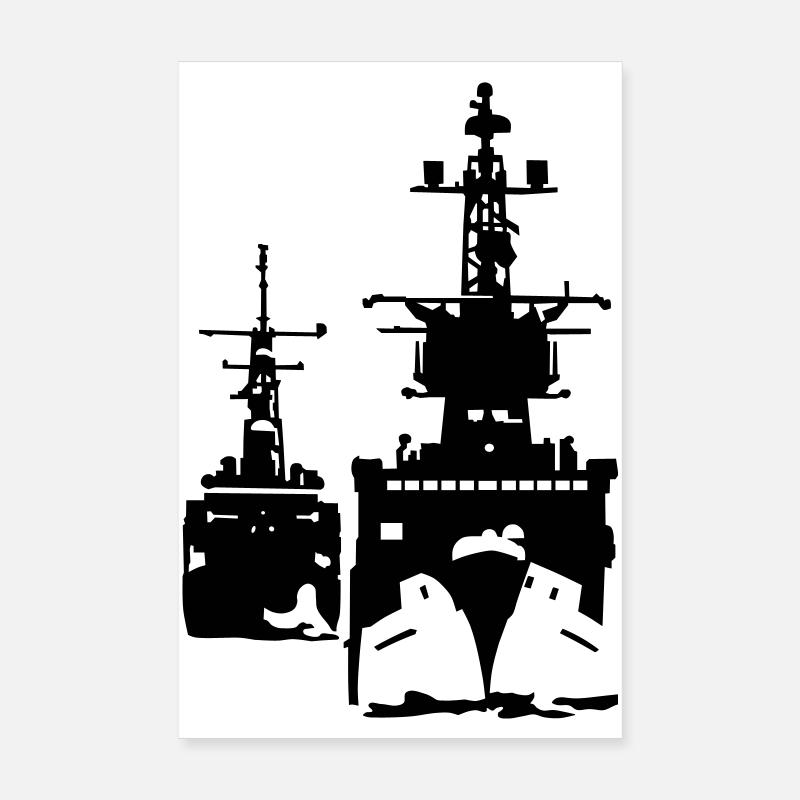 Zerstörer Poster 20x30 cm