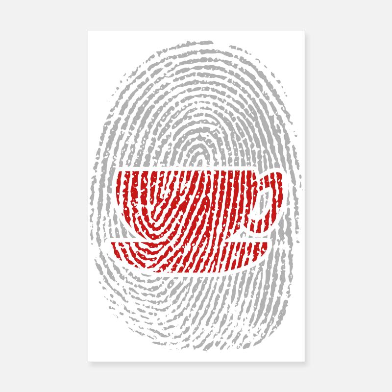 Kaffeetrinker Kaffee Kaffeeliebhaber Kaffeetasse Poster 20x30 cm