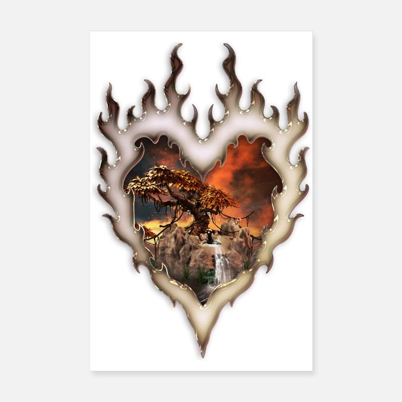 the old tree Poster 8" x 12" (20x30 cm)