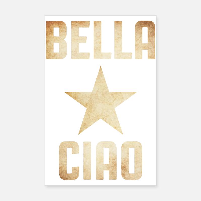 Chants partisans Poster 20 x 30 cm