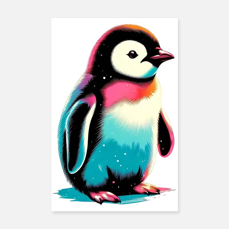 Pingouin Poster 20 x 30 cm