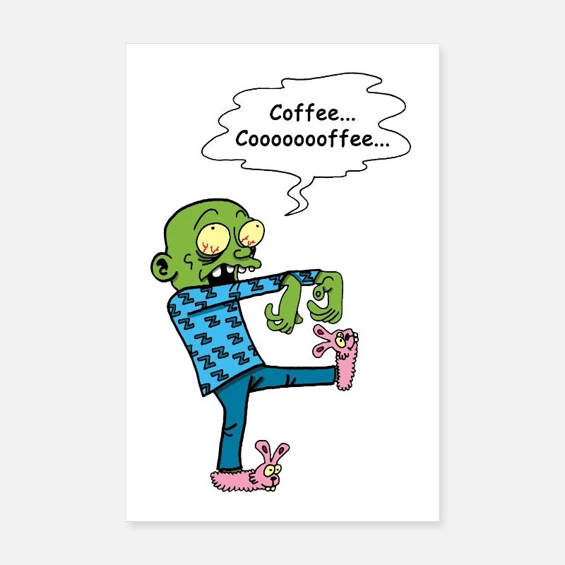Need a coffee Poster 8" x 12" (20x30 cm)