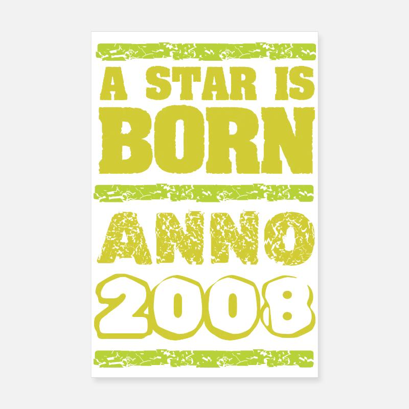 Étoile 2008 Poster 20 x 30 cm