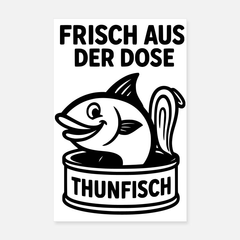 thunfisch dose Poster 20x30 cm