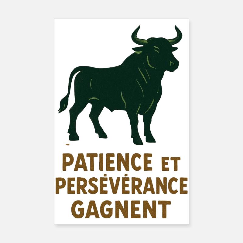 Sternzeichen Stier - Astrologie Poster 20x30 cm