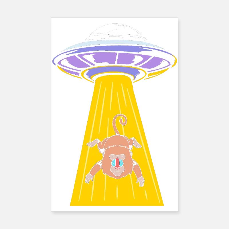Babouin Primate Singe Babouin Poster 20 x 30 cm