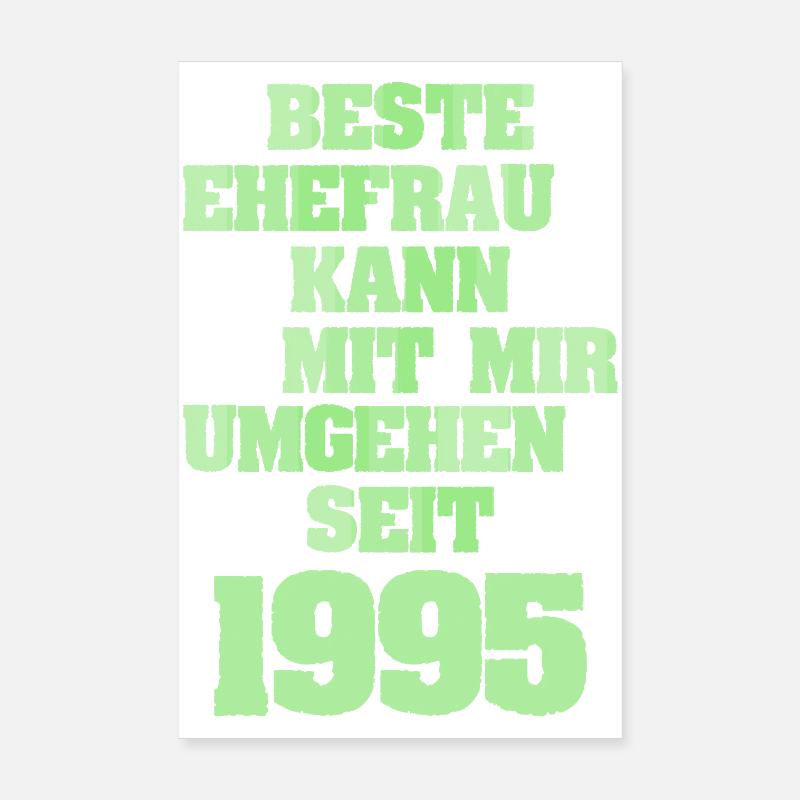 Mariage 1995 Poster 20 x 30 cm
