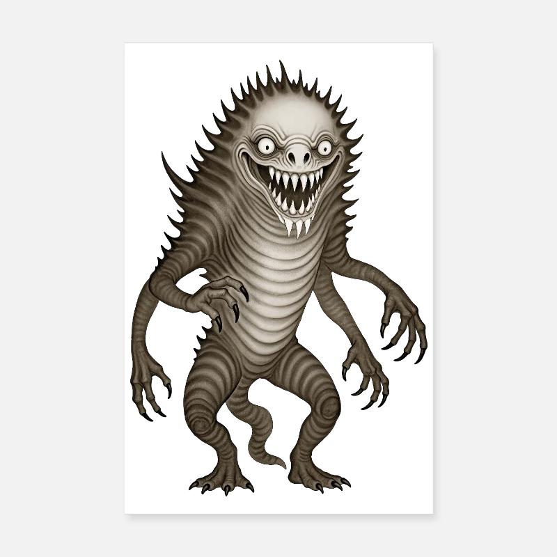 BUG #9 - dark hell Poster 20 x 30 cm