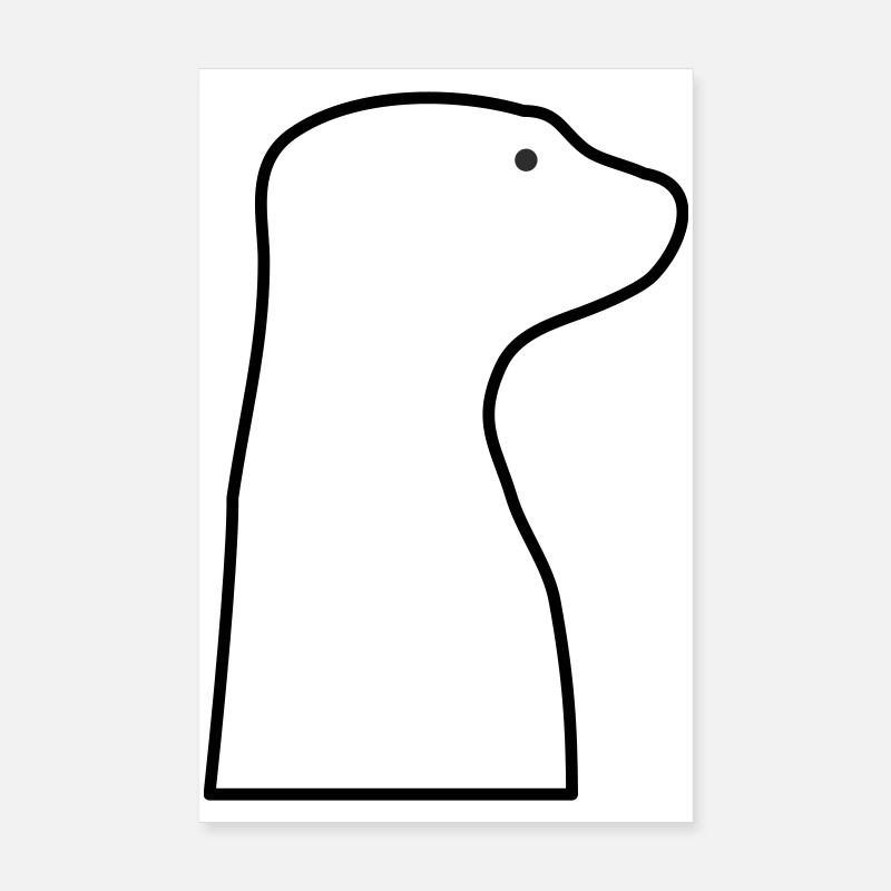 Suricate Poster 20 x 30 cm