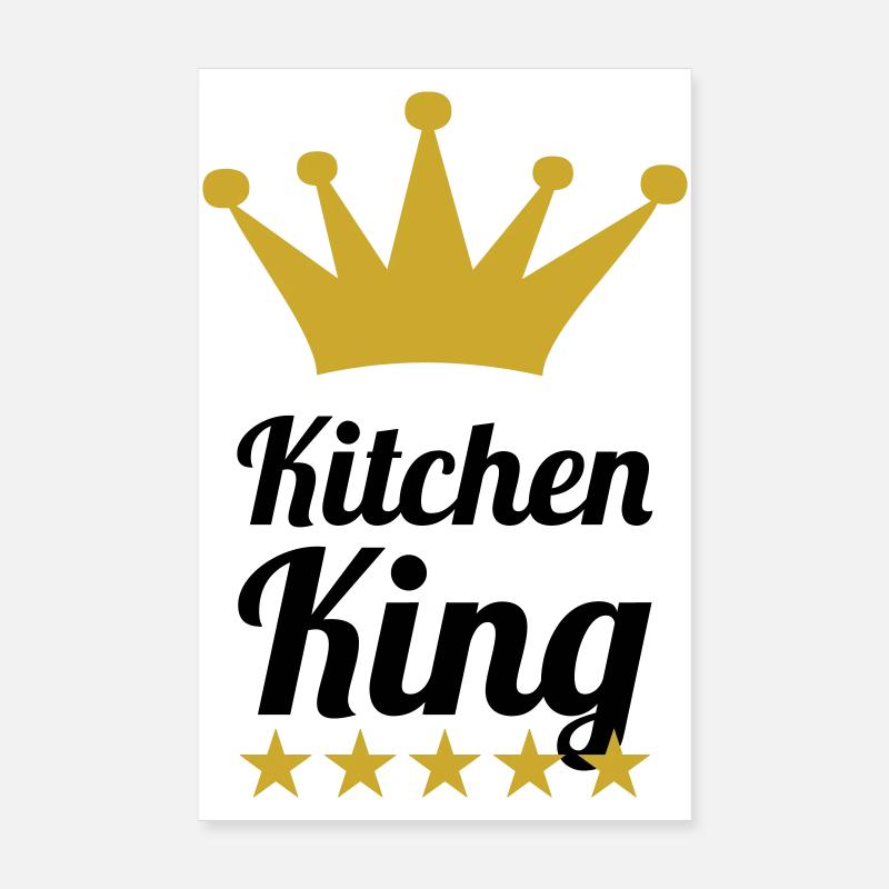 Le Roi de la cuisine Poster 20 x 30 cm