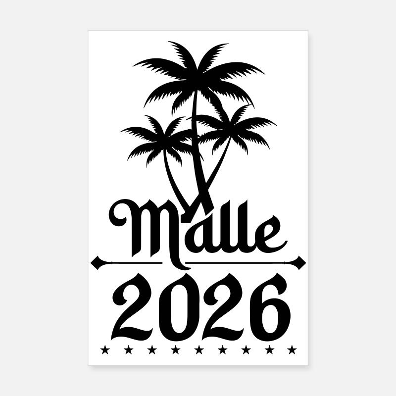Malle 2026 Poster 20 x 30 cm
