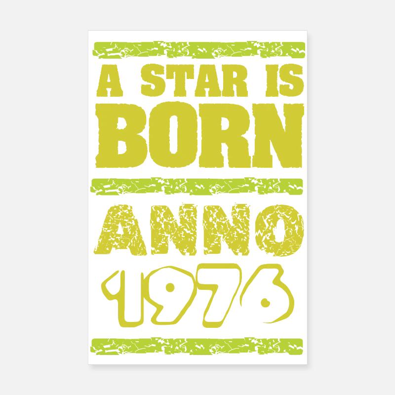 1976 Poster 20 x 30 cm