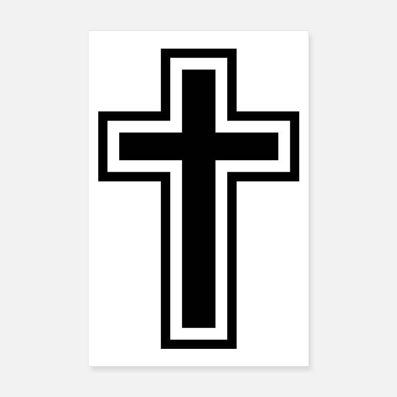 Croix Poster 20 x 30 cm