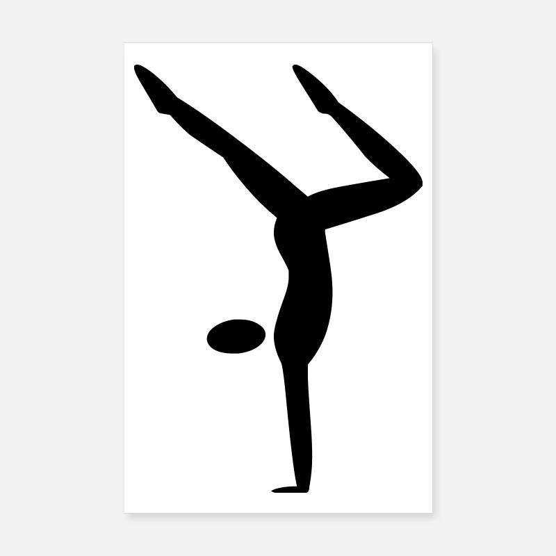 Handstand Poster 8" x 12" (20x30 cm)