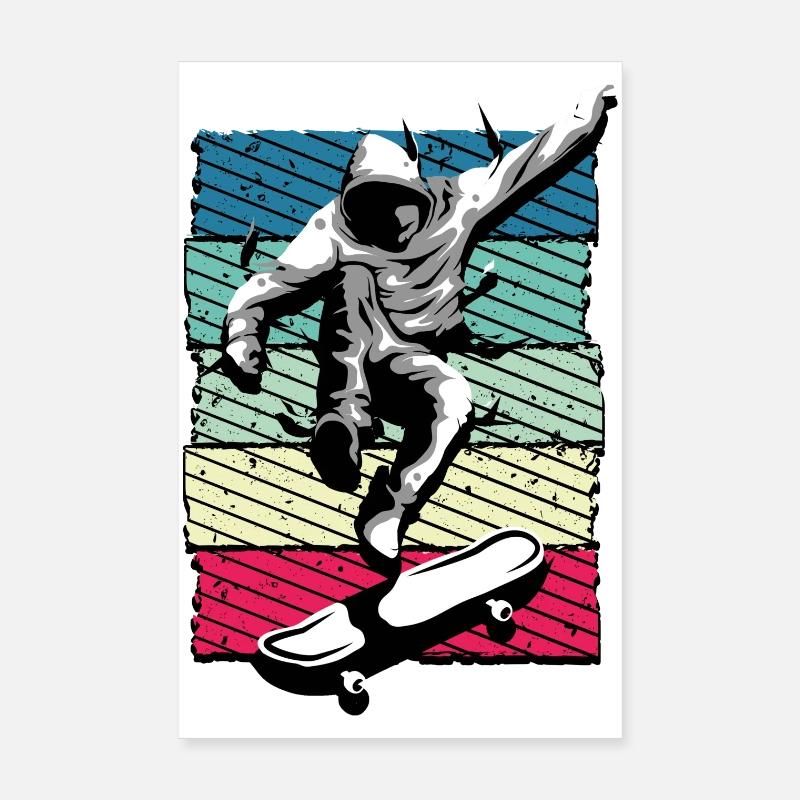 Skate | Skateboarding | Skater Poster 8" x 12" (20x30 cm)