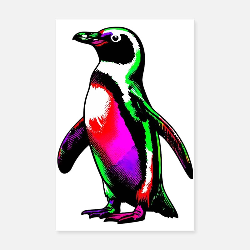 Pingouin Poster 20 x 30 cm
