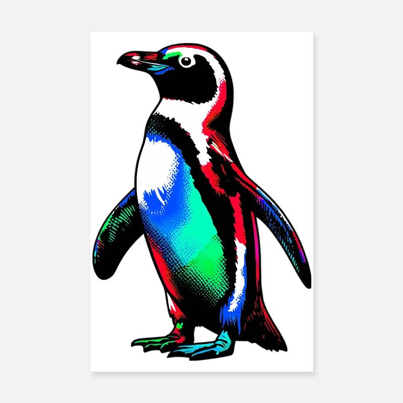 Pingouin Poster 20 x 30 cm