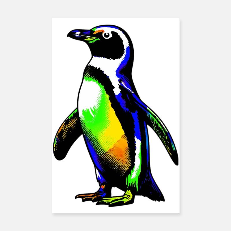 Pinguin Poster 20x30 cm